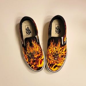 Vans Samurai Rising slip on skate shoes